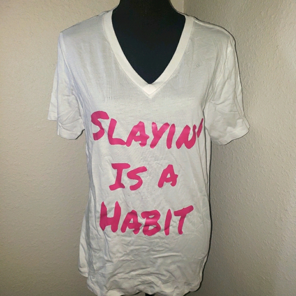 Just In: New Slayin' is a Habit Ladies Tee
